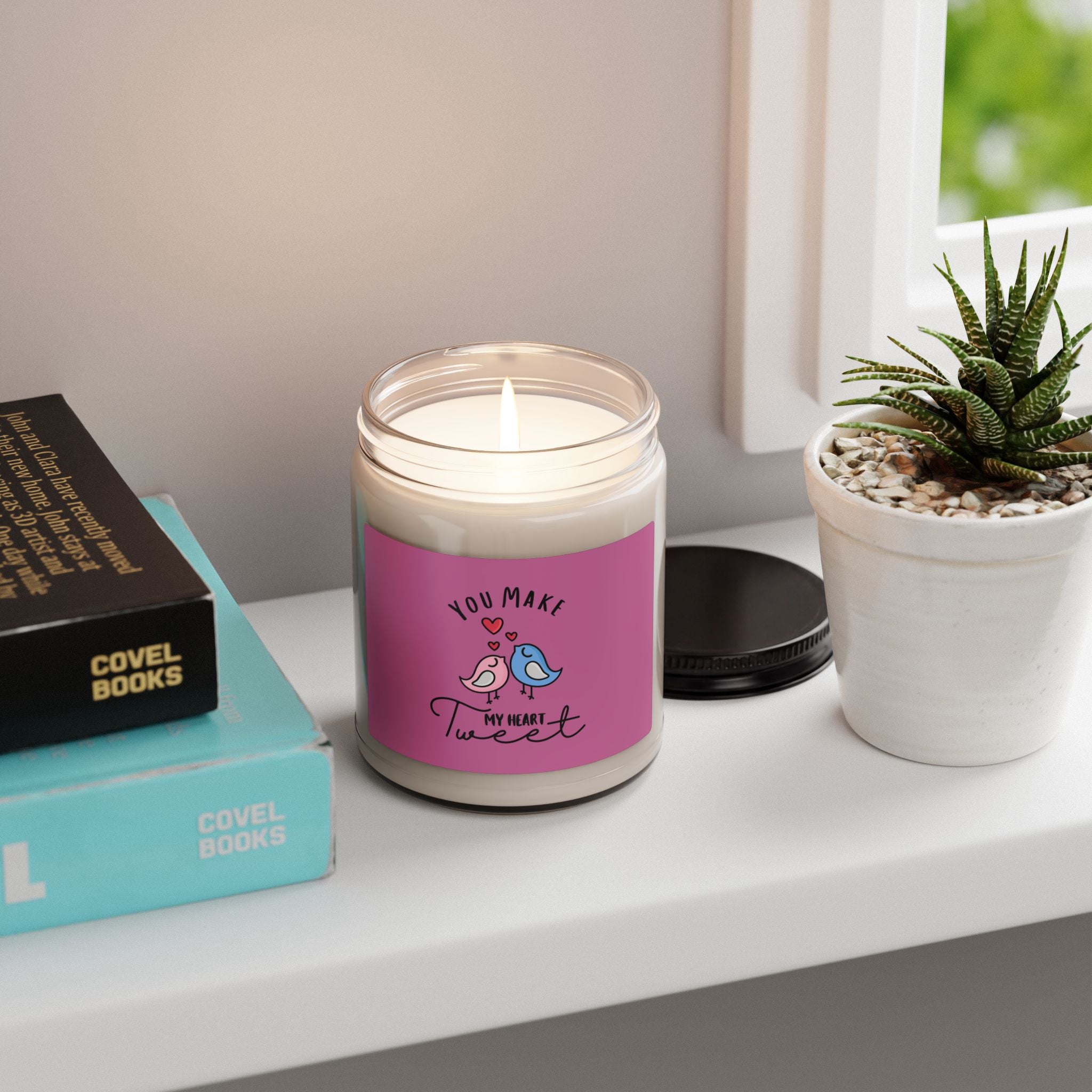 You Make My Heart Tweet Soy Candle