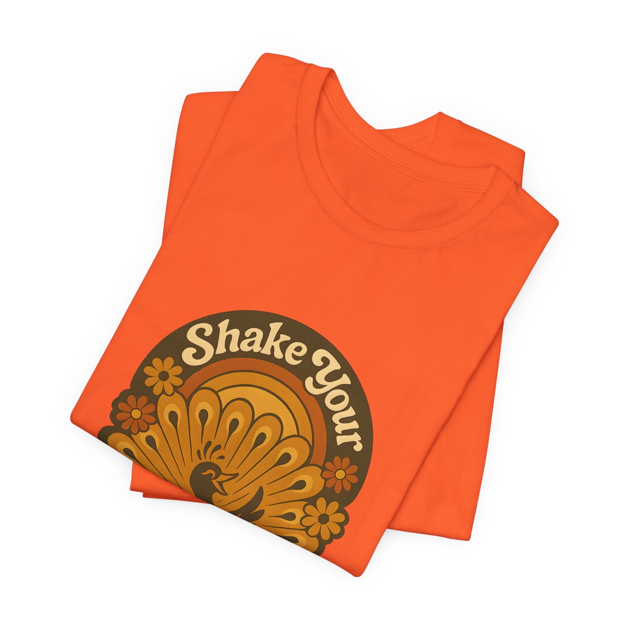 Shake Your Tail Feathers | Retro Dance Bird Tee
