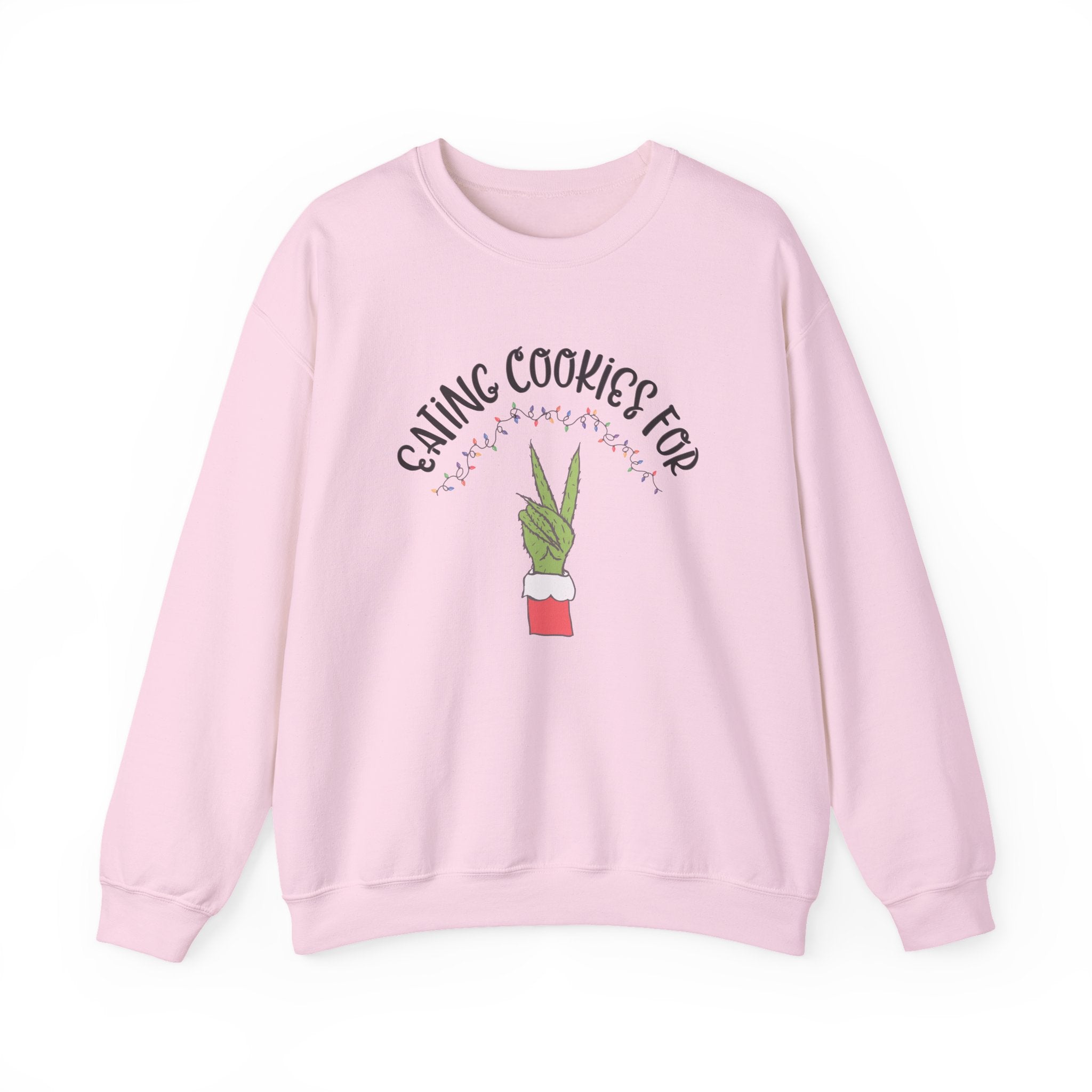 Christmas "Eating Cookies for Two" Crewneck (Mom)