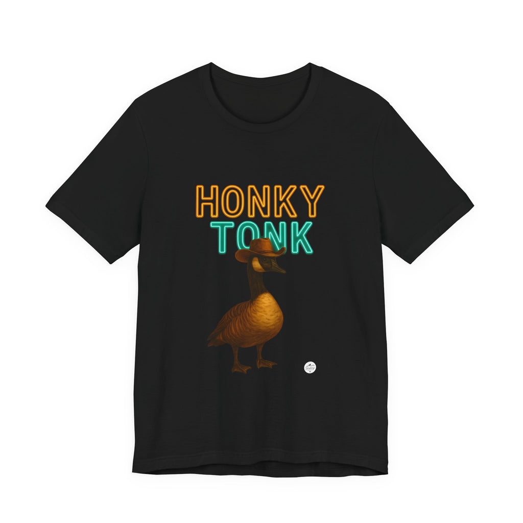 Honky Tonk | Neon Cowboy Goose Tee
