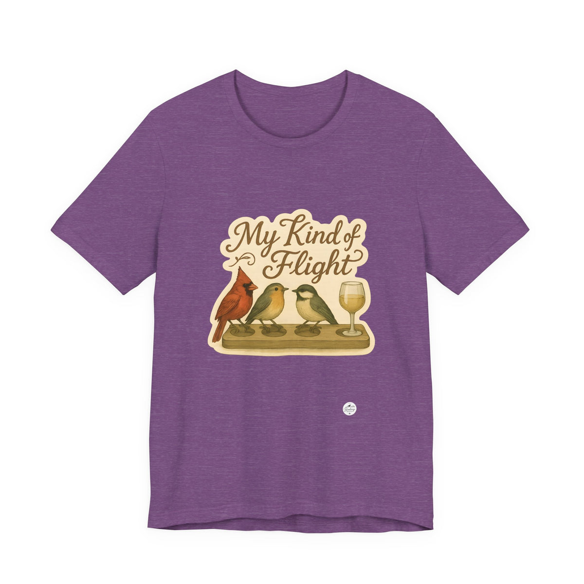 My Kind of Flight — Songbird Tasting Board Tee, product photo 6