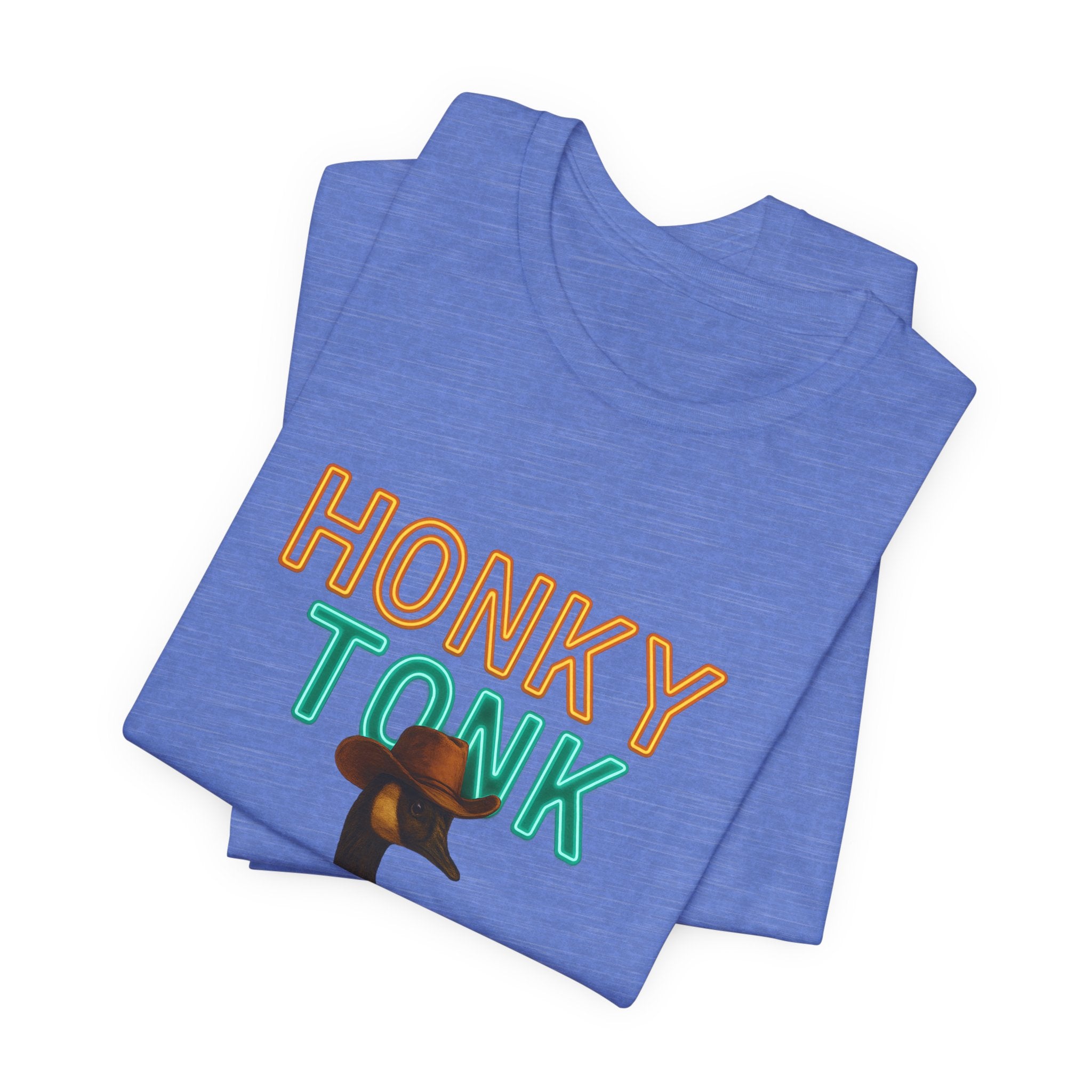 Honky Tonk | Neon Cowboy Goose Tee
