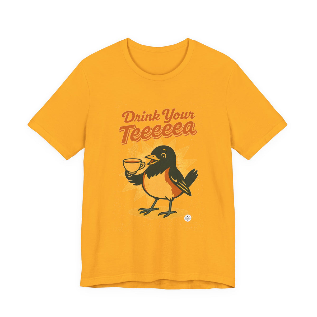 Drink Your Teeeeea — Towhee Bird Call Tee, product photo 3