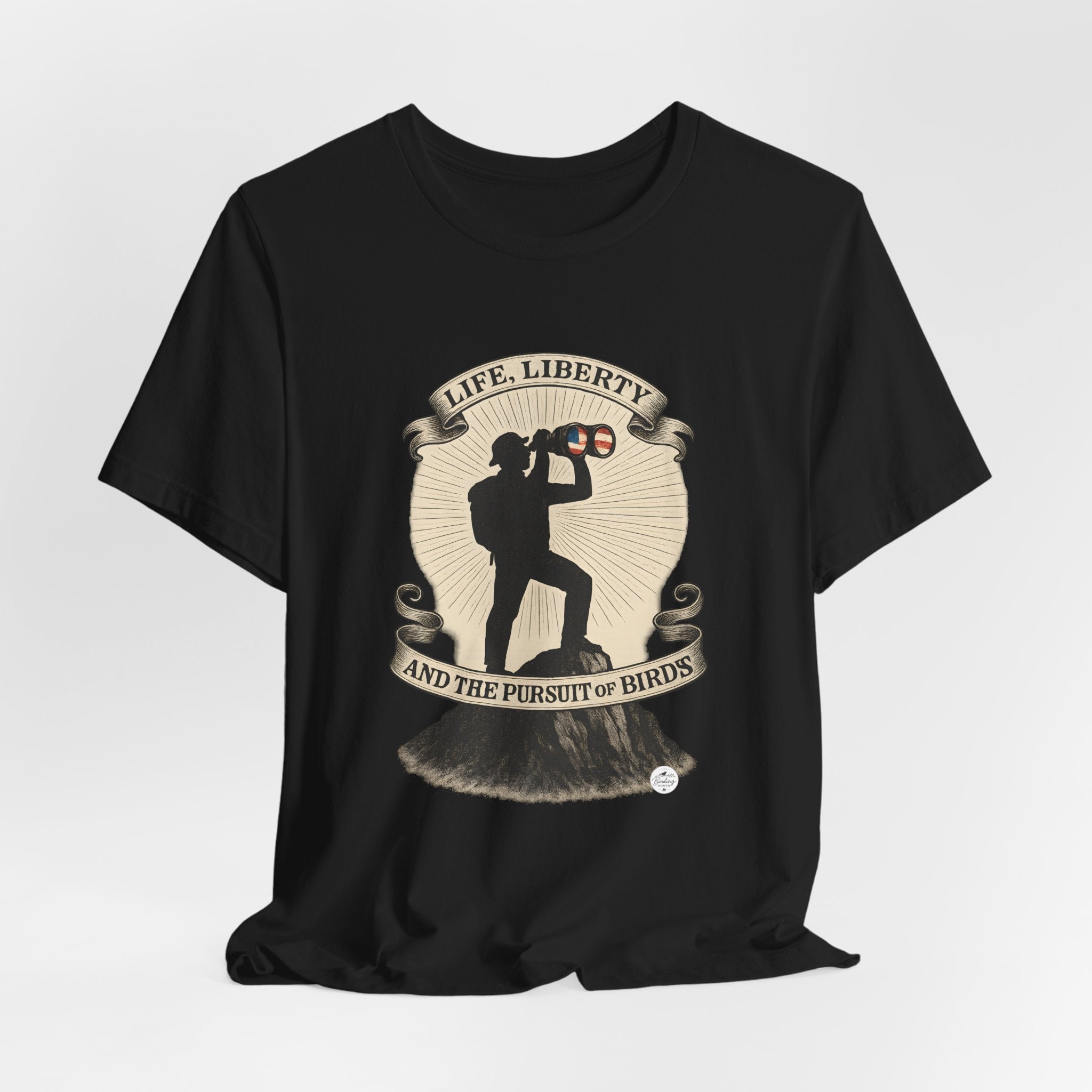 Life, Liberty & the Pursuit of Birds | Emblem Tee