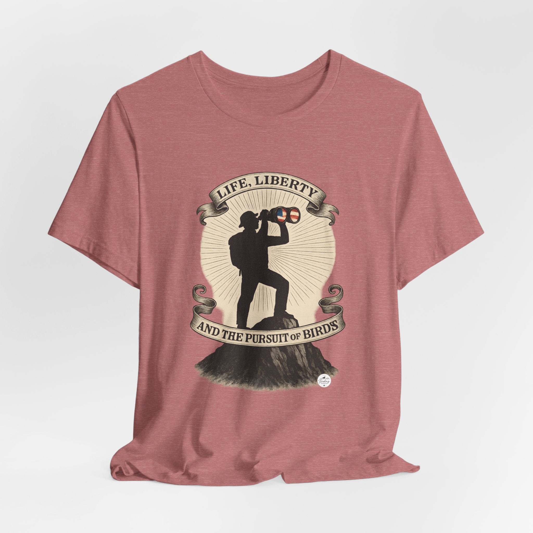 Life, Liberty & the Pursuit of Birds | Emblem Tee
