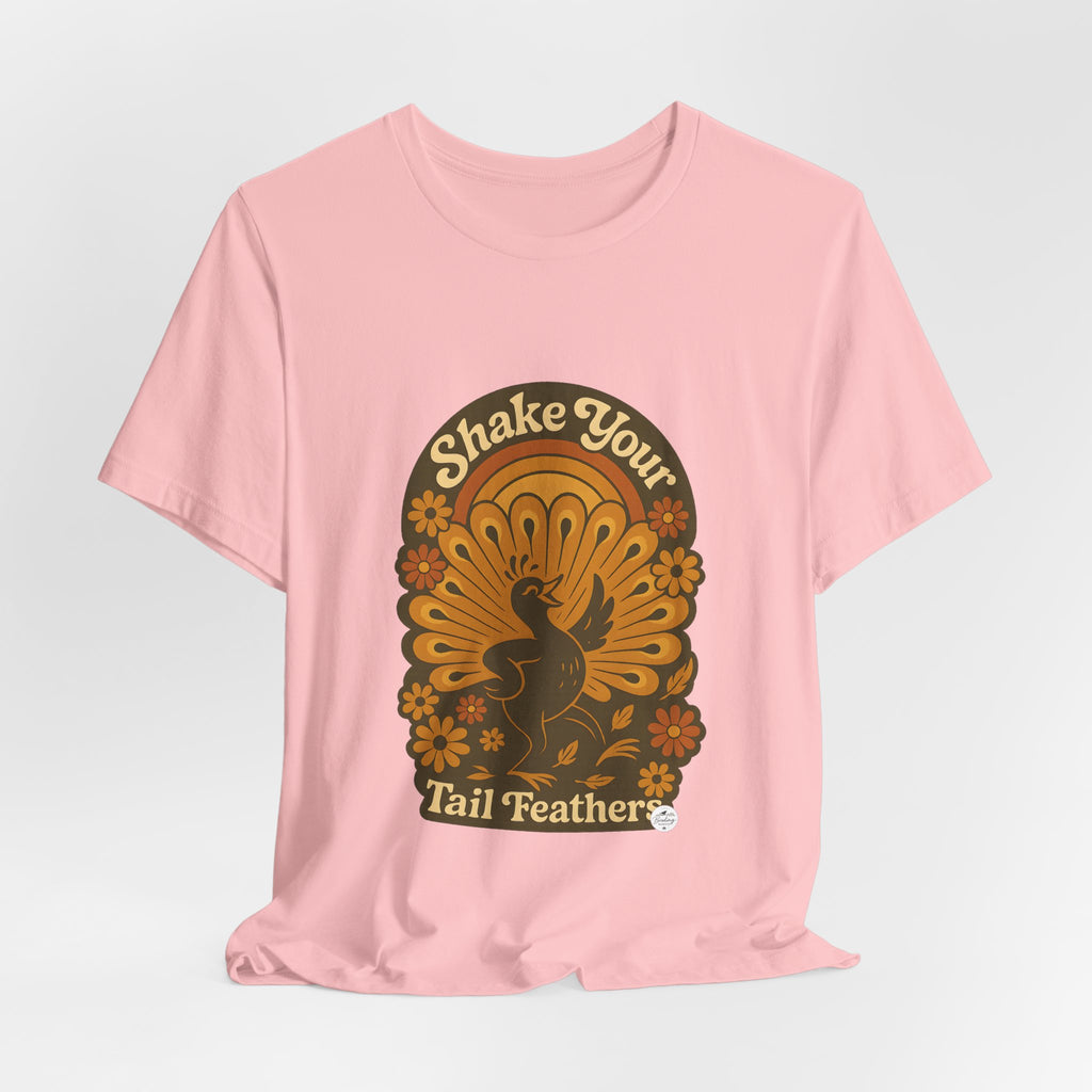 Shake Your Tail Feathers | Retro Dance Bird Tee