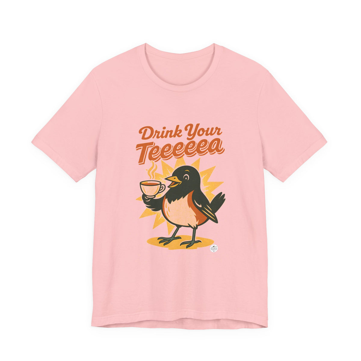 Drink Your Teeeeea — Towhee Bird Call Tee, product photo 7