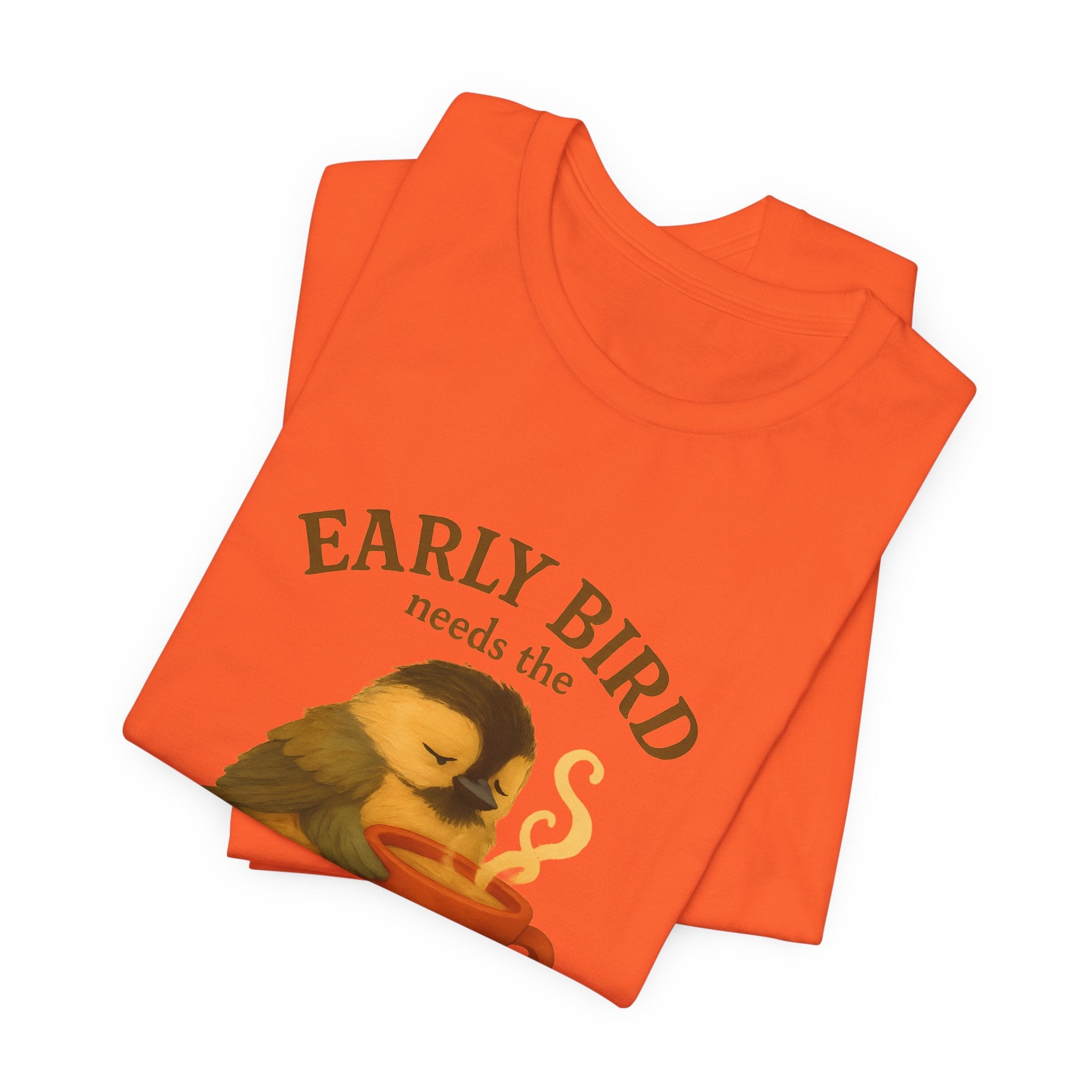 Early Bird Needs the Coffee | Cozy Bird Tee