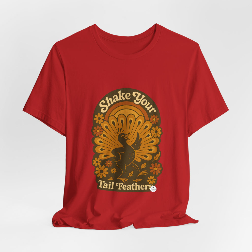 Shake Your Tail Feathers | Retro Dance Bird Tee