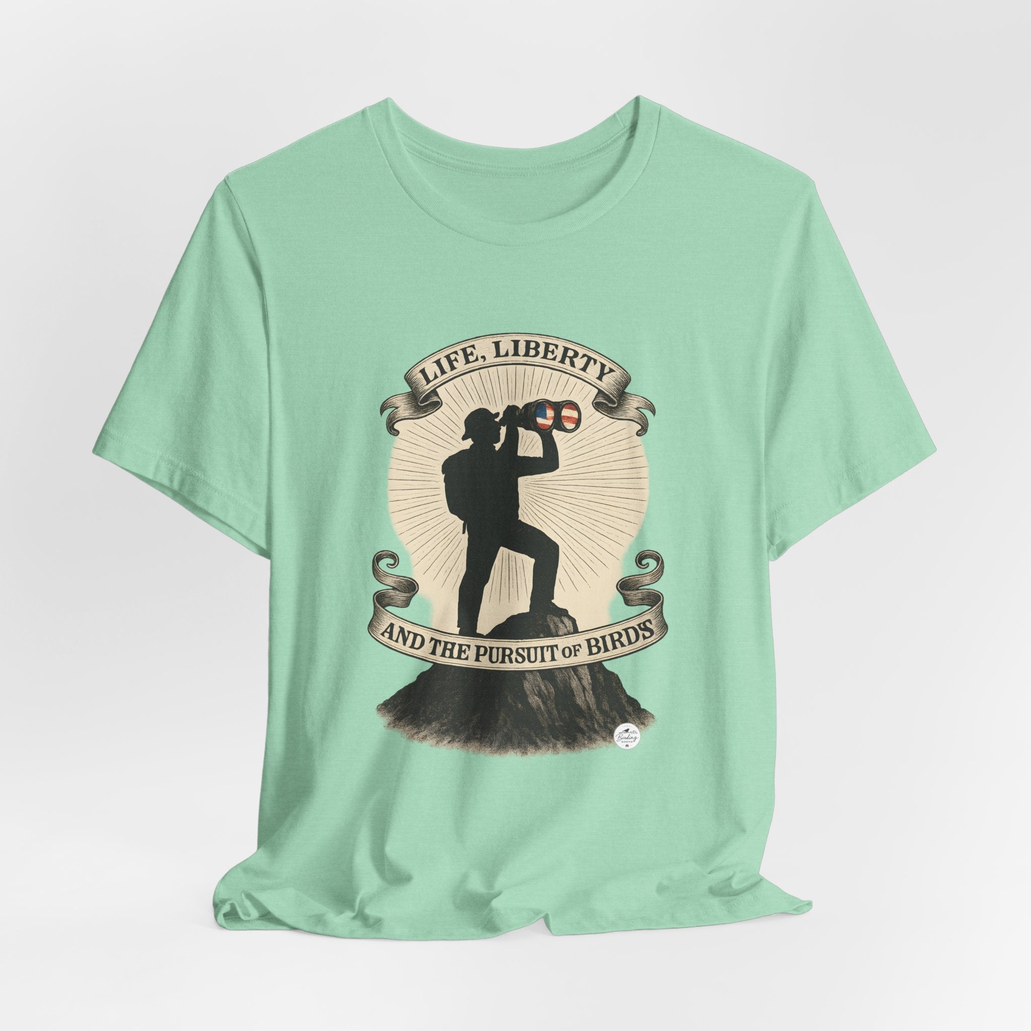 Life, Liberty & the Pursuit of Birds | Emblem Tee