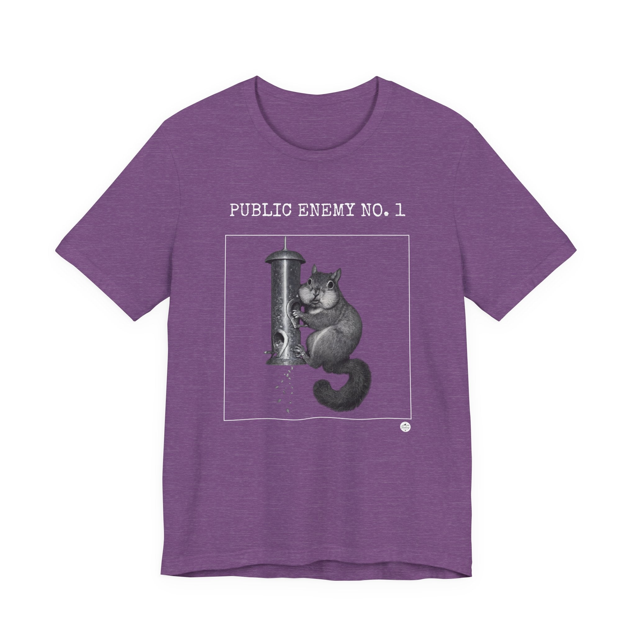 Feeder Enemy No. 1 — Squirrel Wanted Poster Tee, product photo 4