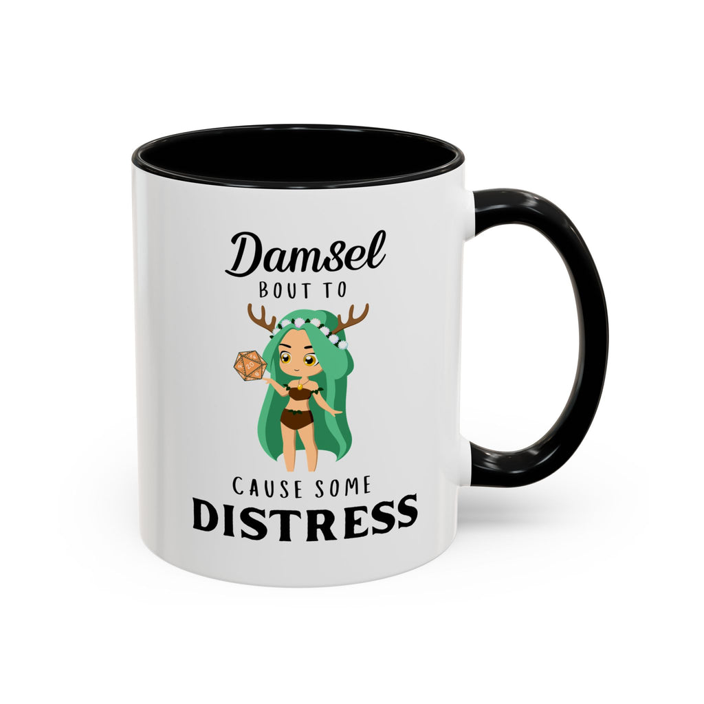 Damsel Bout to Cause Distress 11oz Coffee Mug - Birding Gifts, Bird Lover Gift, Gift for Bird Lover, Gift for Birder, Bird Watching Gift