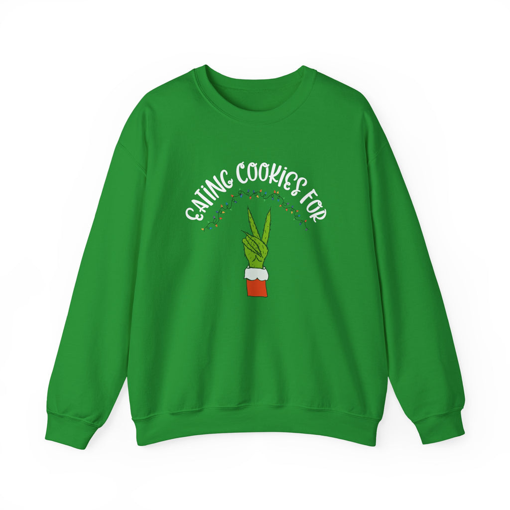 Christmas "Eating Cookies for Two" Crewneck (Mom)