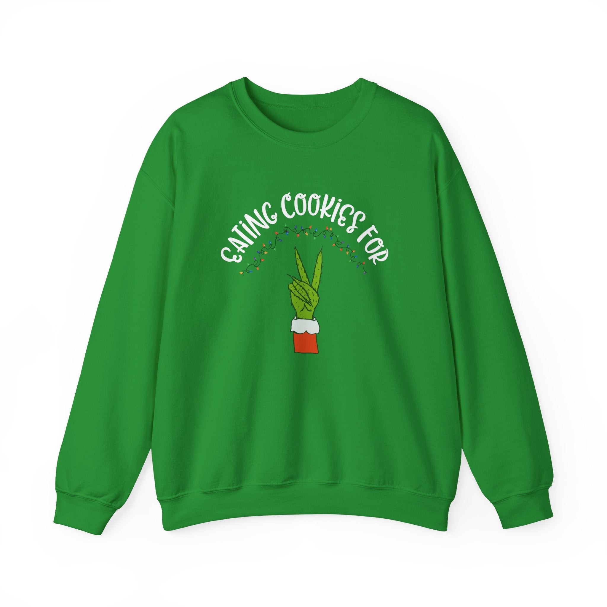 Christmas "Eating Cookies for Two" Crewneck (Mom)