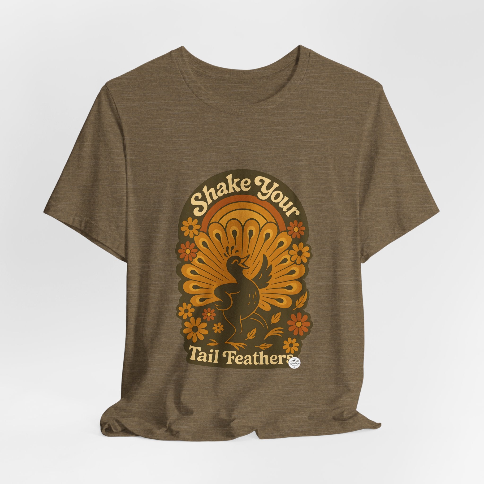 Shake Your Tail Feathers | Retro Dance Bird Tee