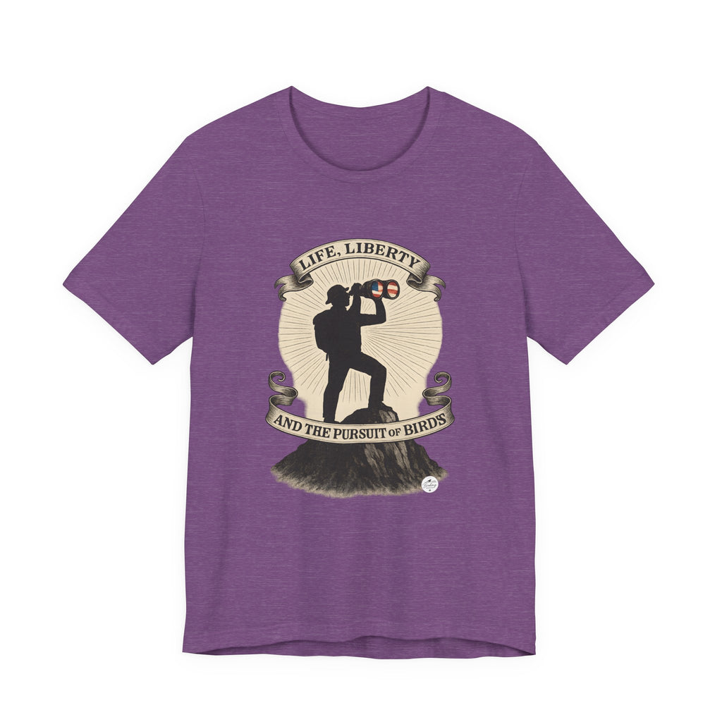 Life, Liberty & the Pursuit of Birds | Emblem Tee