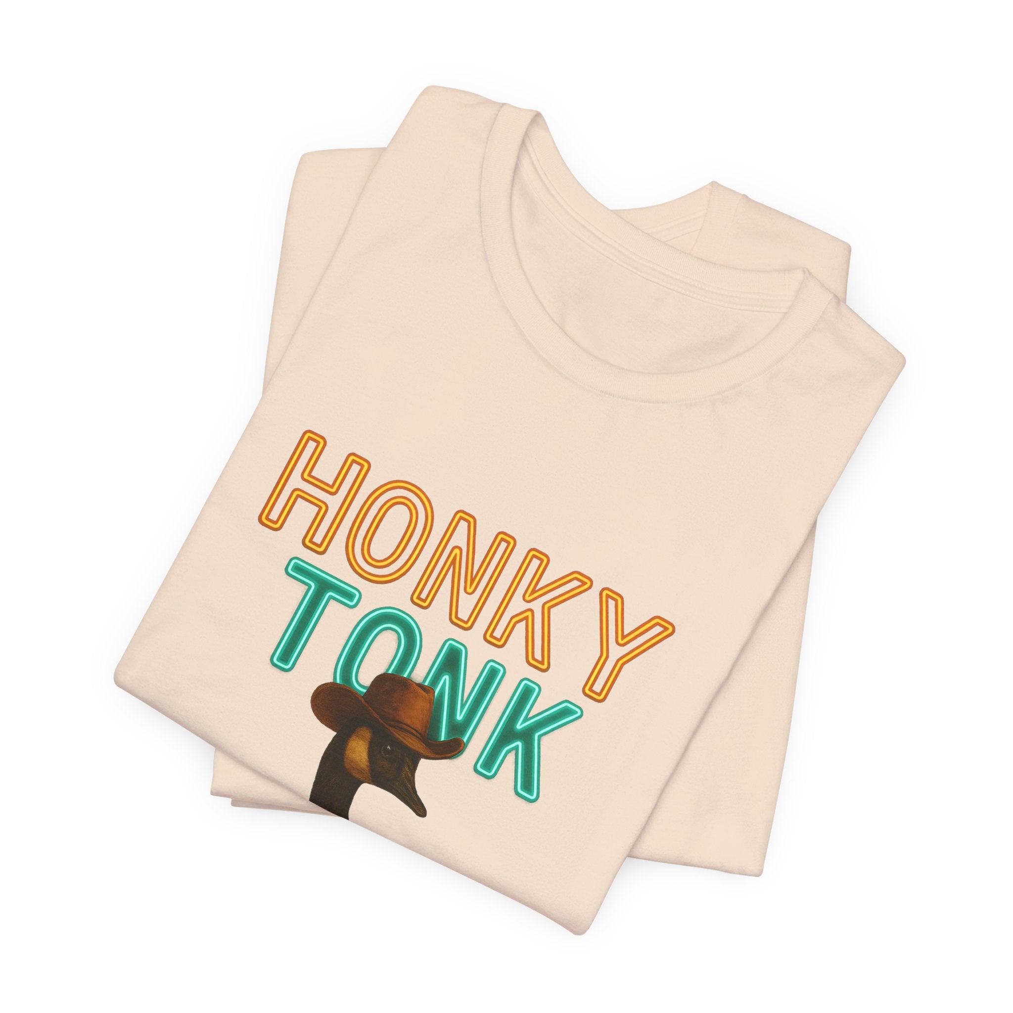 Honky Tonk | Neon Cowboy Goose Tee