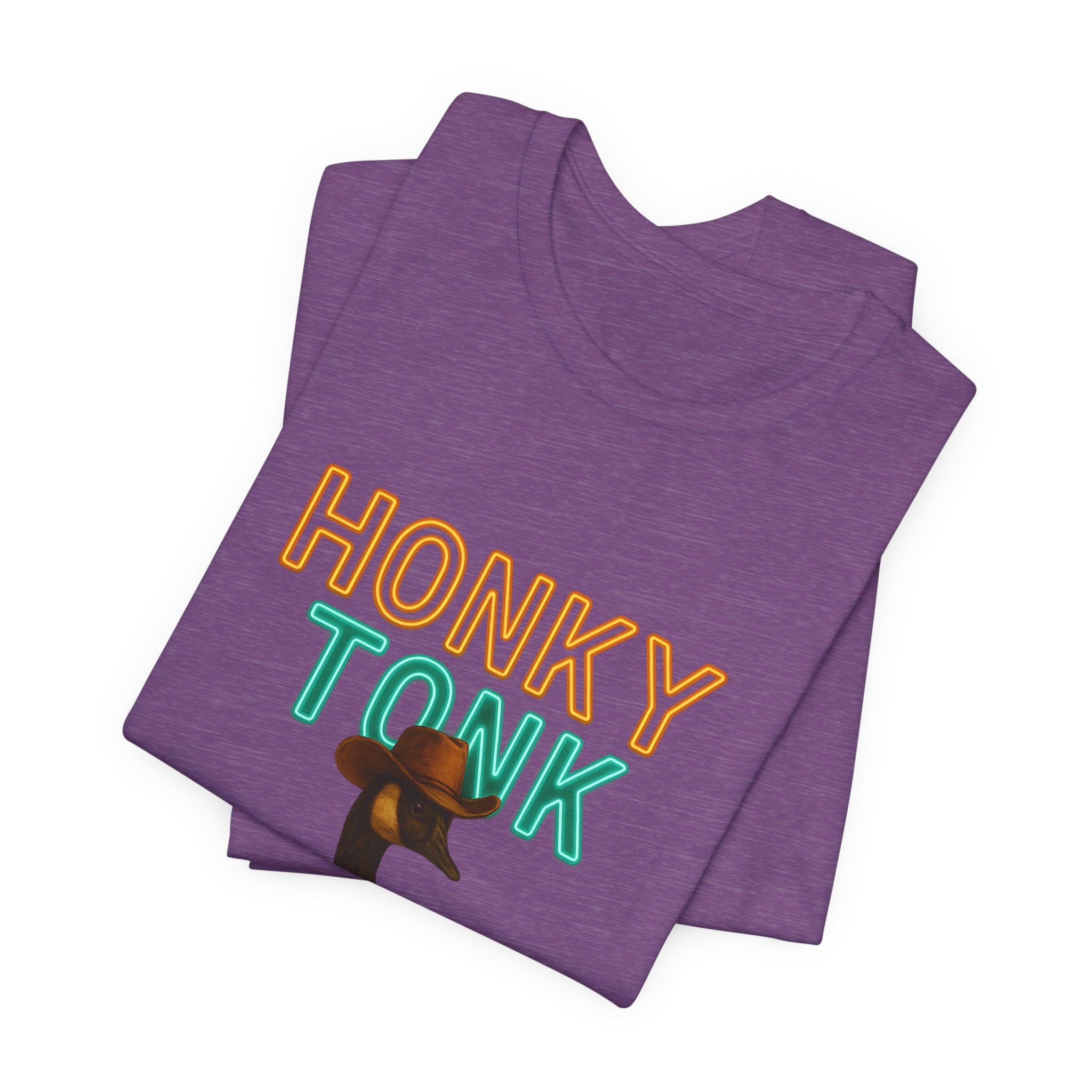 Honky Tonk | Neon Cowboy Goose Tee