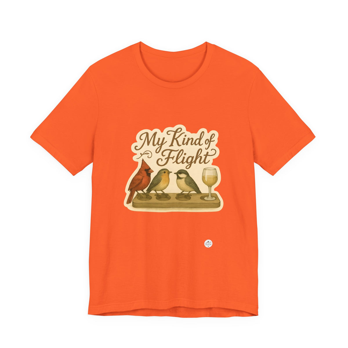 My Kind of Flight — Songbird Tasting Board Tee, product photo 7