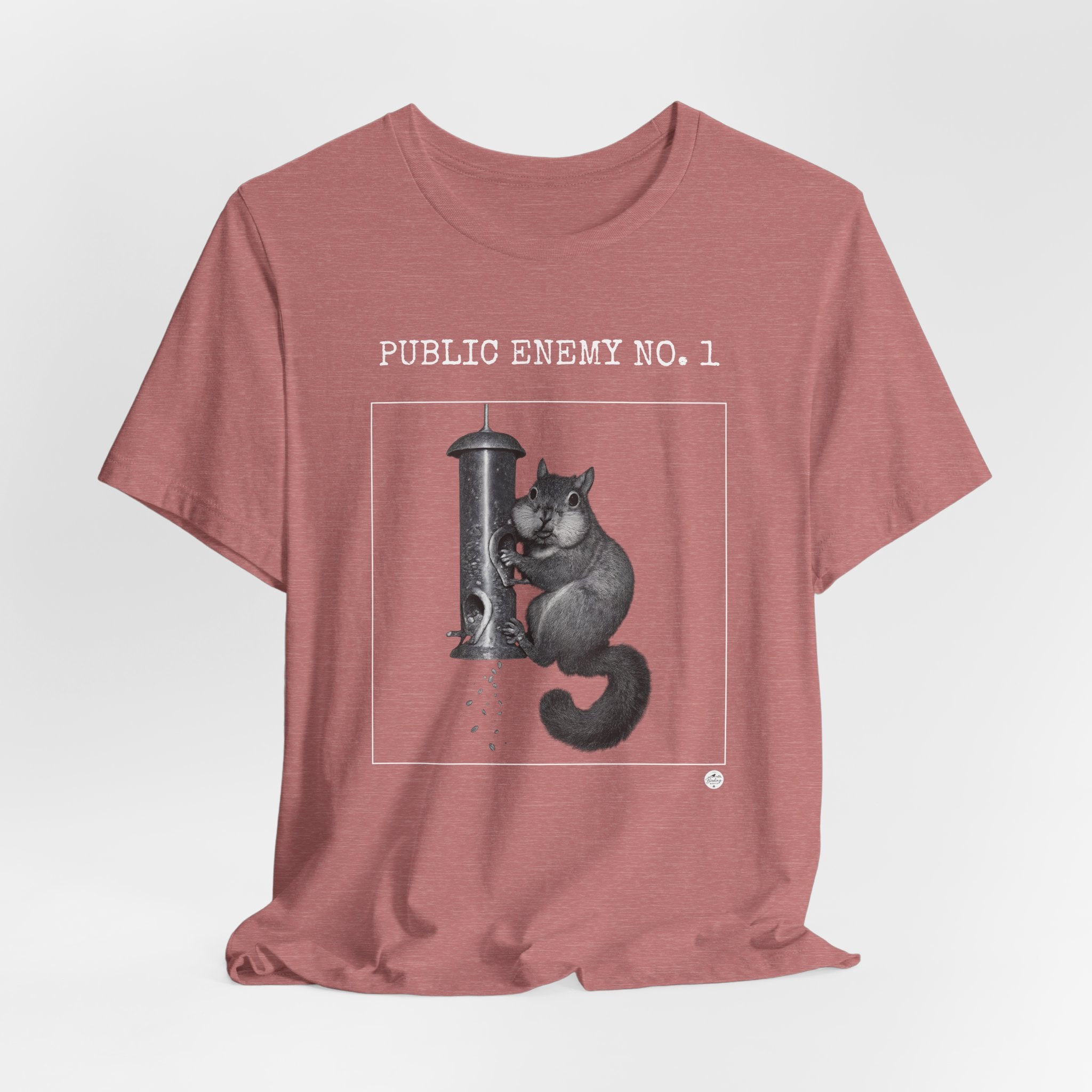 Feeder Enemy No. 1 | Squirrel Wanted Poster Tee