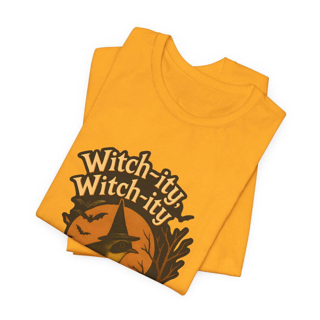 Witch-ity Witch-ity Witch-ity | Halloween Warbler Tee