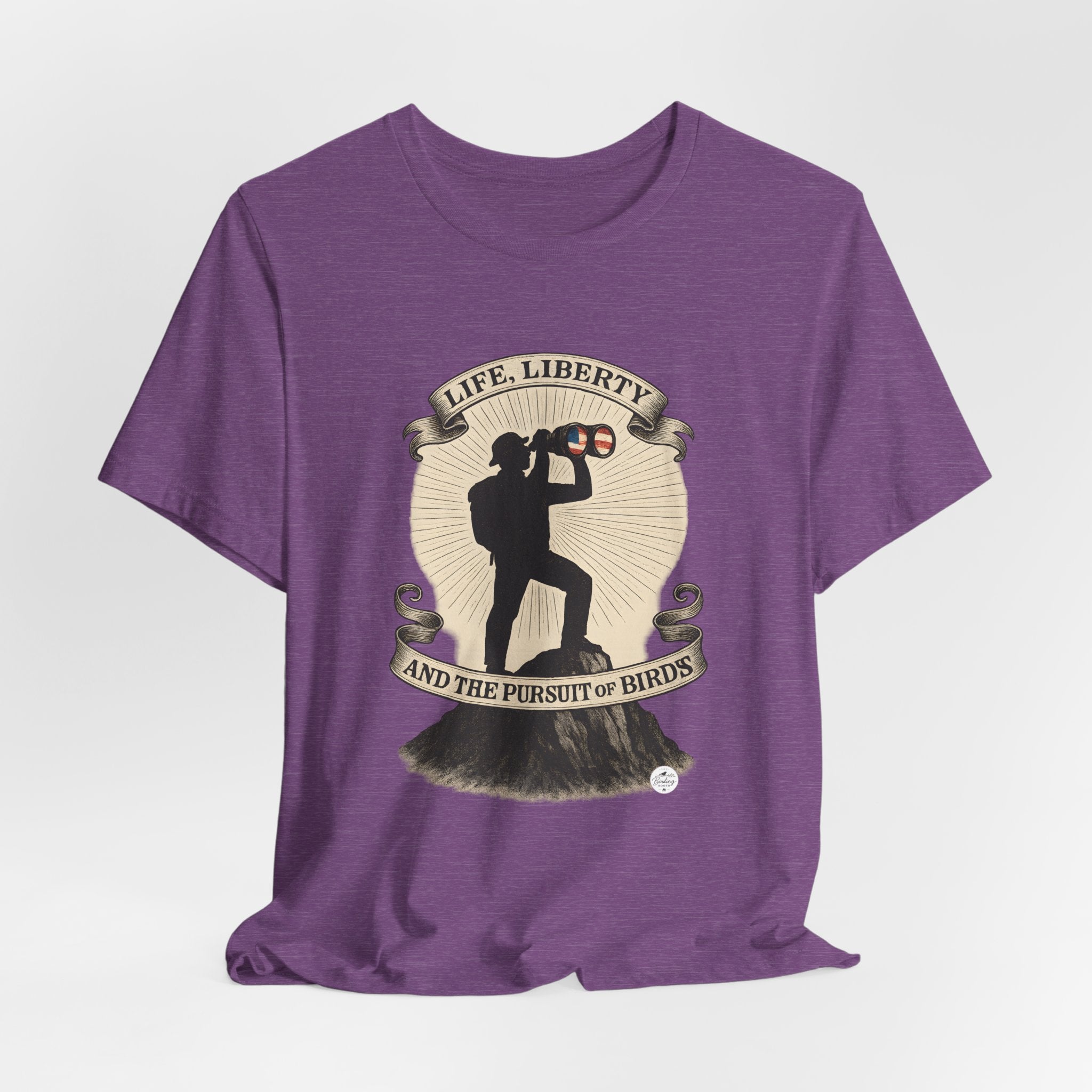 Life, Liberty & the Pursuit of Birds | Emblem Tee