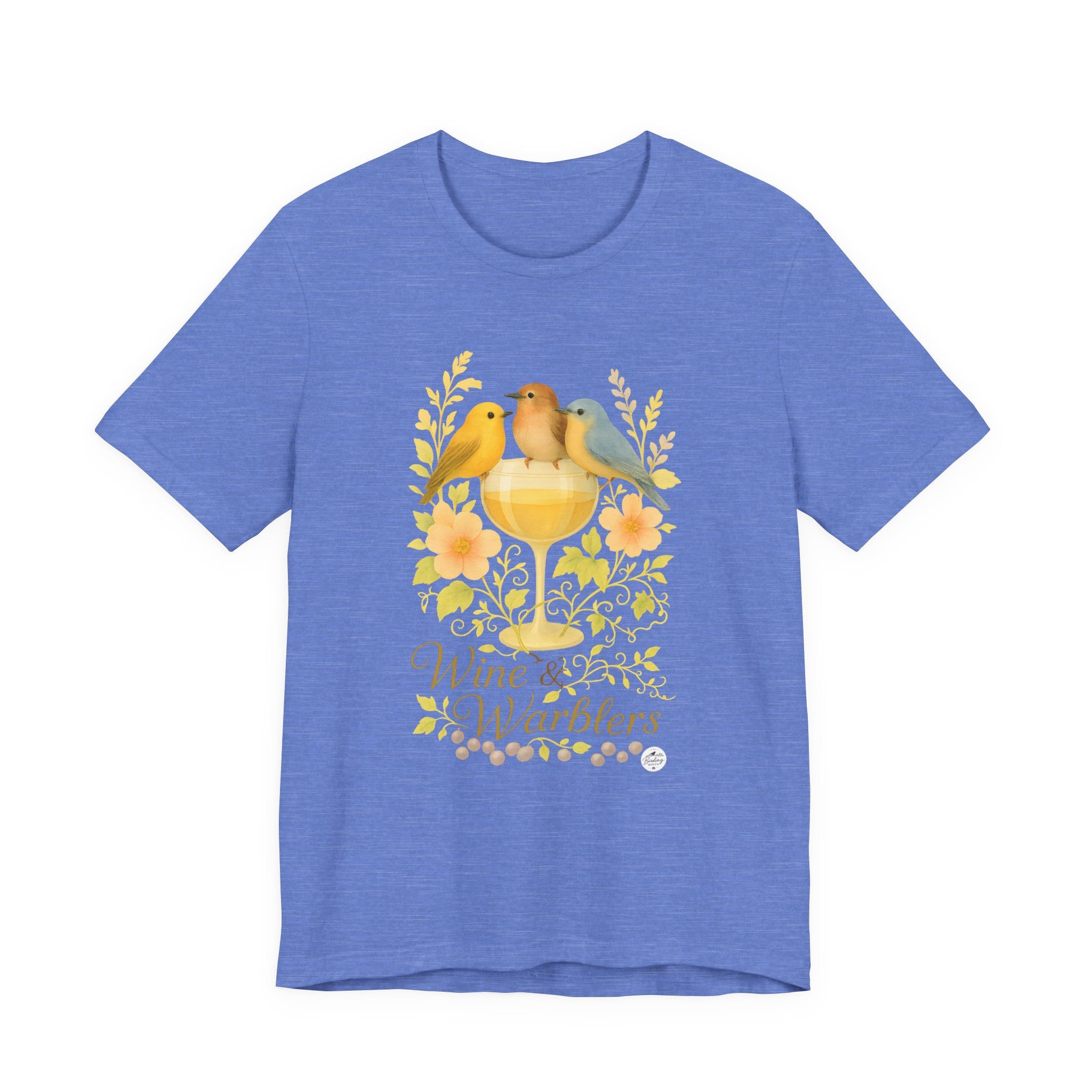Wine & Warblers | Watercolor Bird Tee