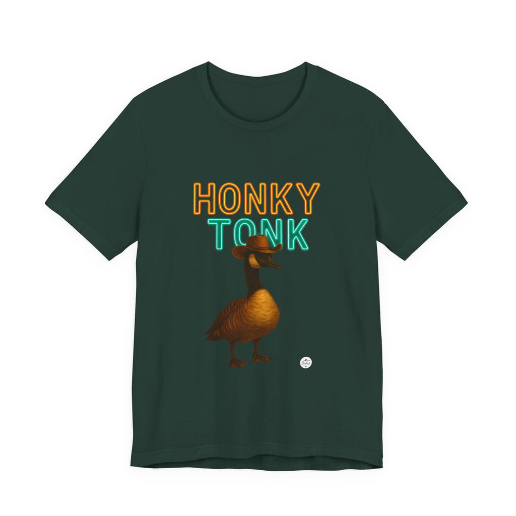 Honky Tonk | Neon Cowboy Goose Tee