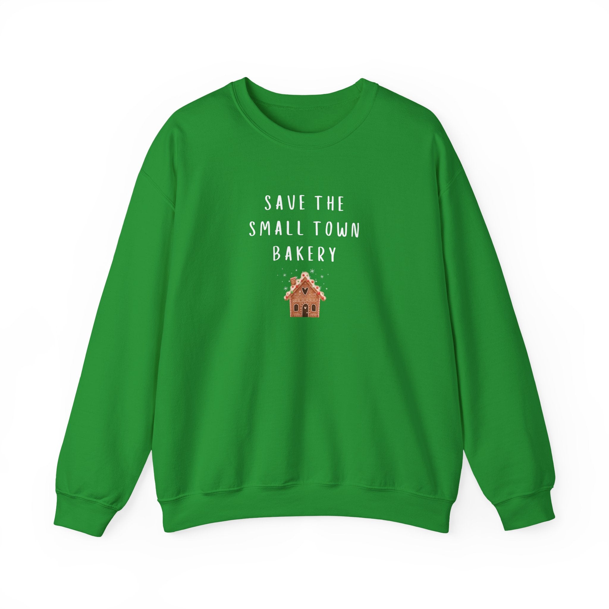 Save the Small Town Bakery Sweatshirt, Christmas Movie Watching Shirt, Holiday Party Crewneck, Adult Holiday Movies Sweatshirt, Cozy