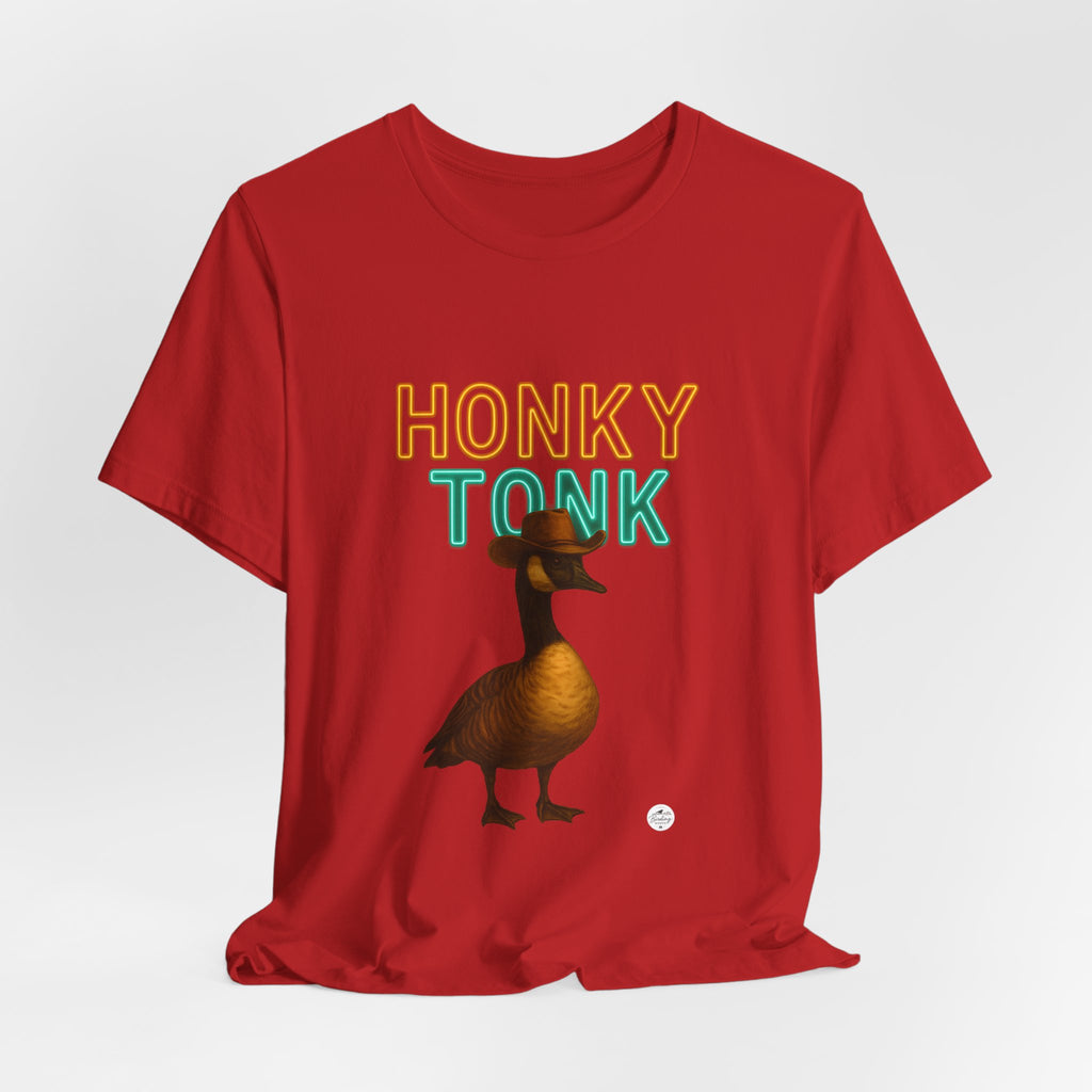 Honky Tonk | Neon Cowboy Goose Tee