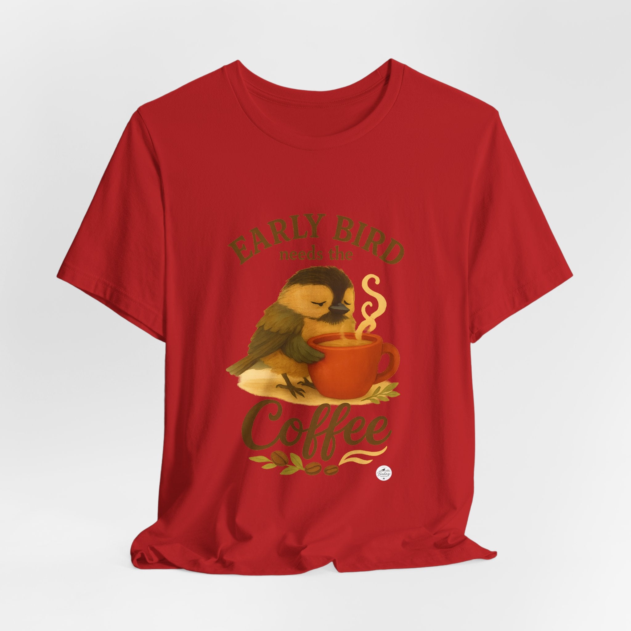 Early Bird Needs the Coffee | Cozy Bird Tee