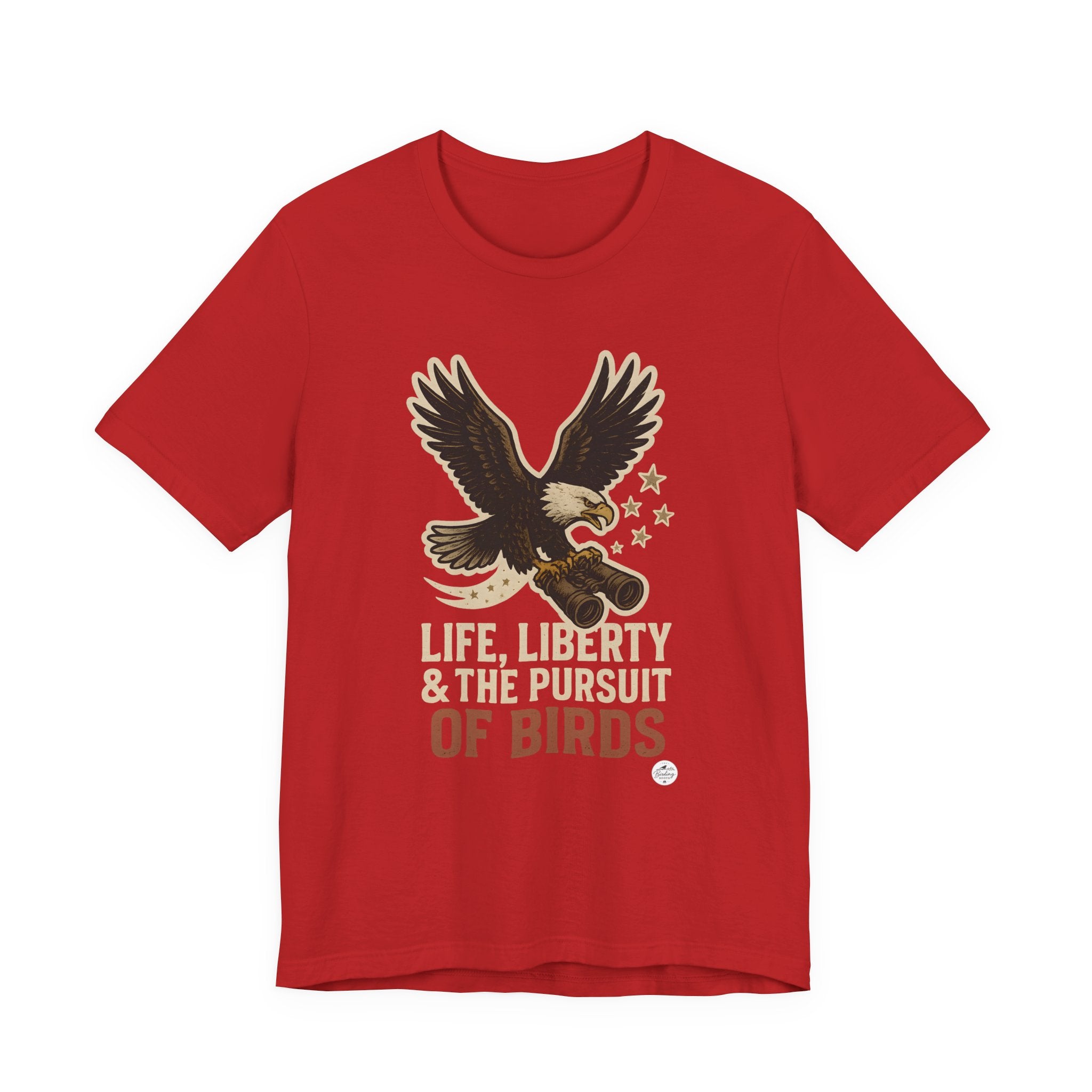 Life, Liberty & the Pursuit of Birds — Eagle Tee, product photo 7