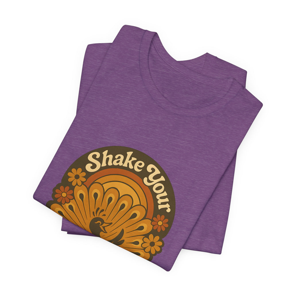 Shake Your Tail Feathers | Retro Dance Bird Tee