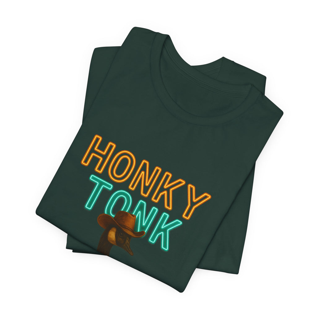 Honky Tonk | Neon Cowboy Goose Tee