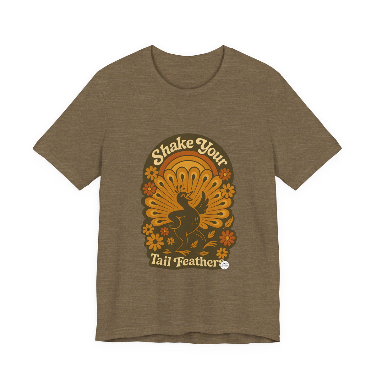 Shake Your Tail Feathers | Retro Dance Bird Tee