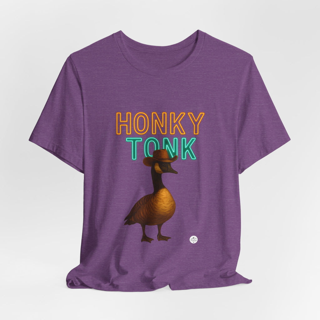 Honky Tonk | Neon Cowboy Goose Tee