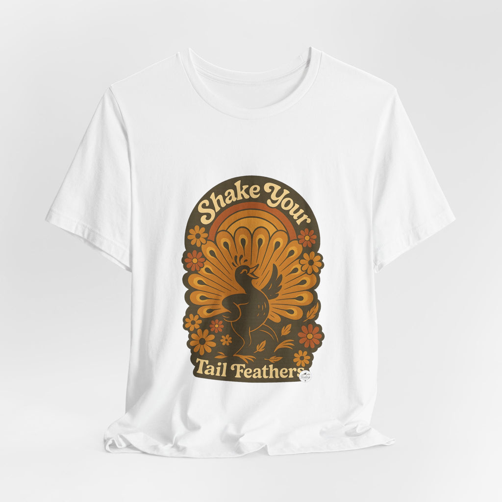 Shake Your Tail Feathers | Retro Dance Bird Tee