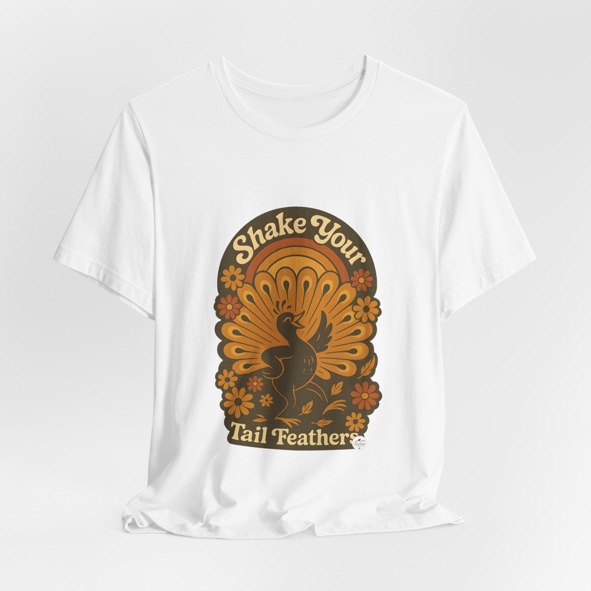 Shake Your Tail Feathers | Retro Dance Bird Tee