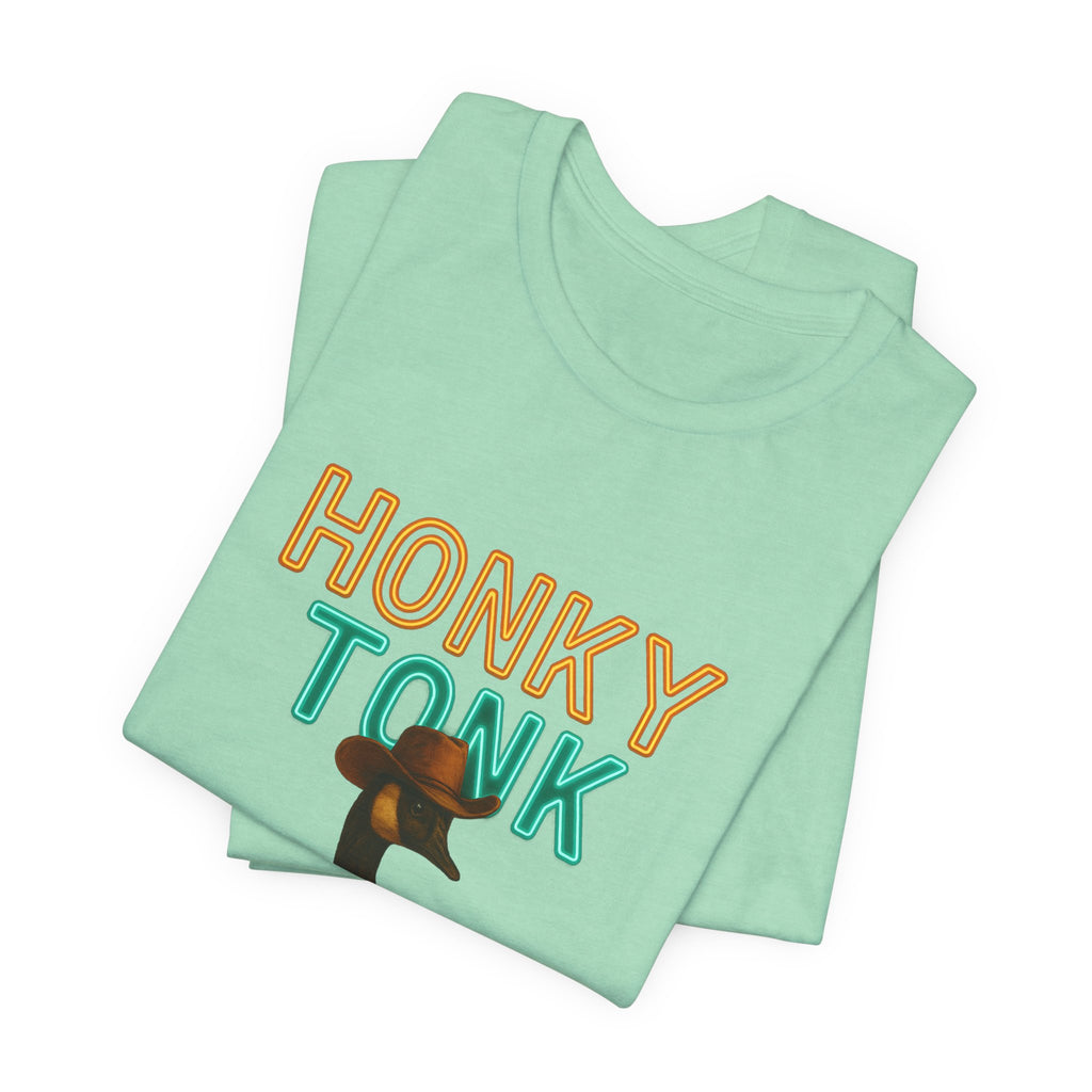 Honky Tonk | Neon Cowboy Goose Tee