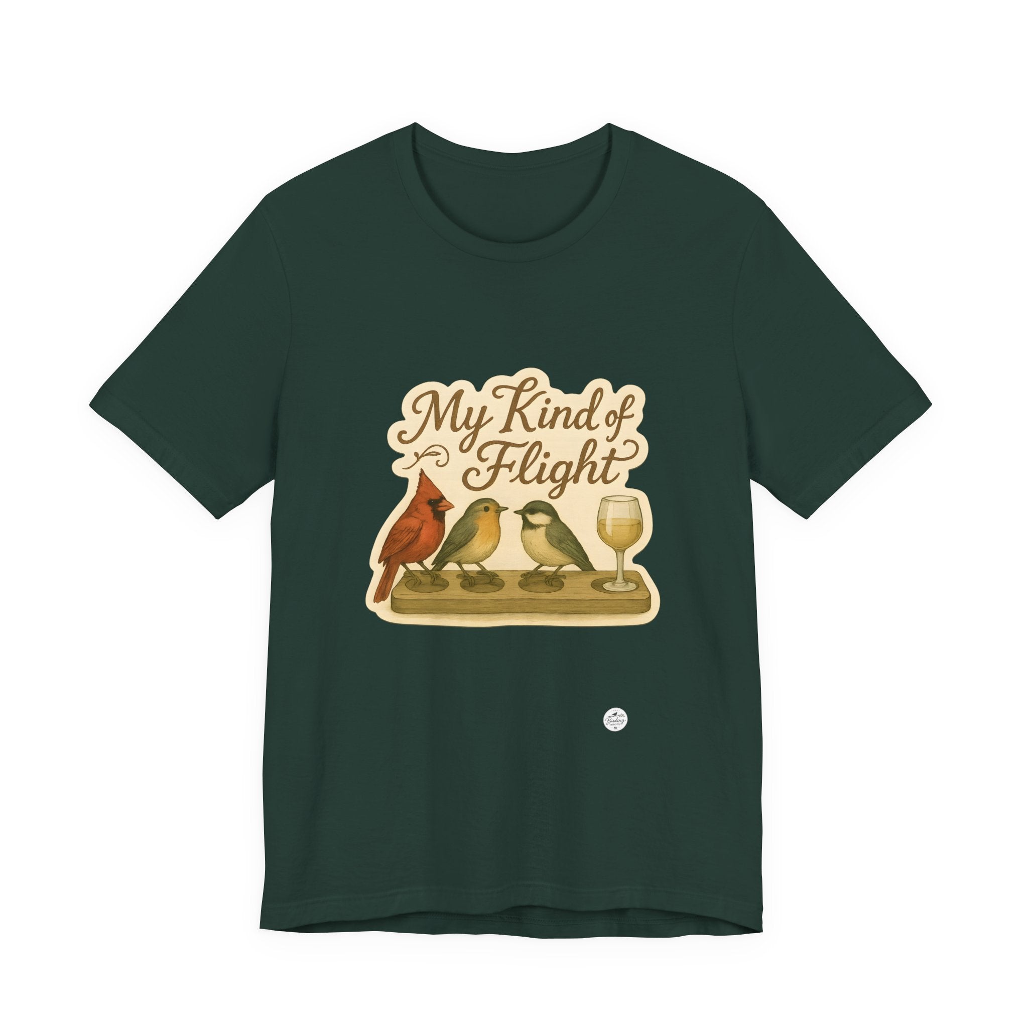 My Kind of Flight — Songbird Tasting Board Tee, product photo 3