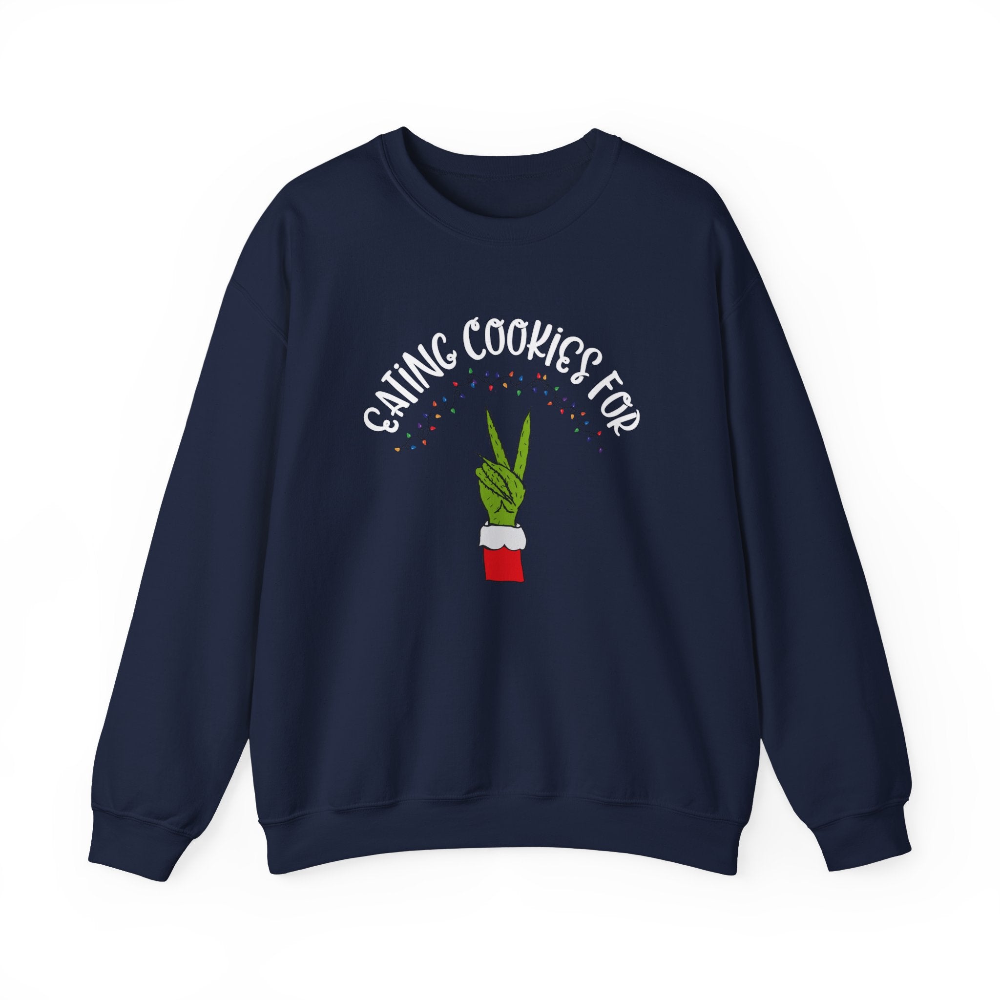 Christmas "Eating Cookies for Two" Crewneck (Mom)