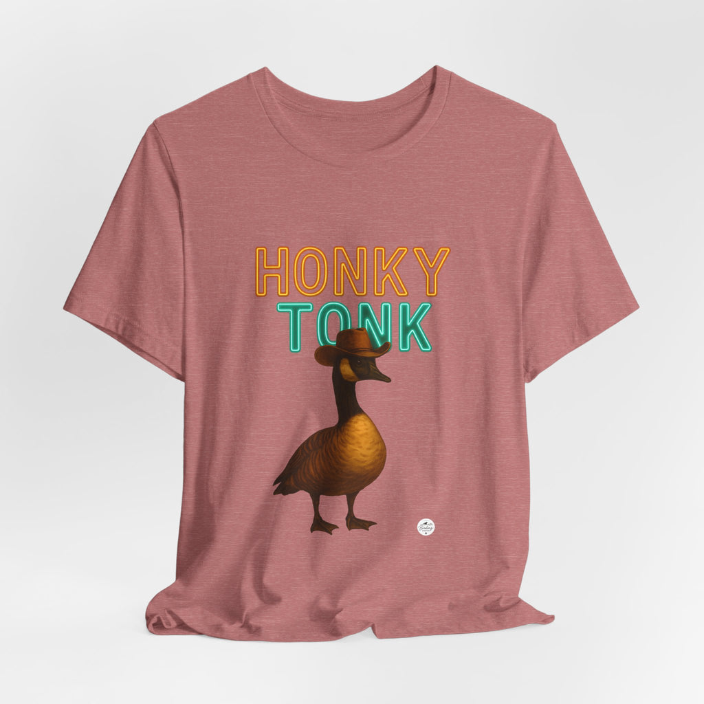 Honky Tonk | Neon Cowboy Goose Tee