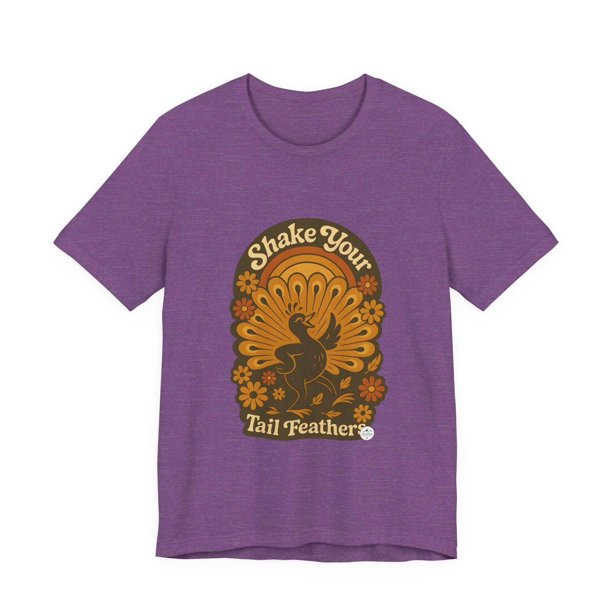 Shake Your Tail Feathers — Retro Dance Bird Tee, product photo 5