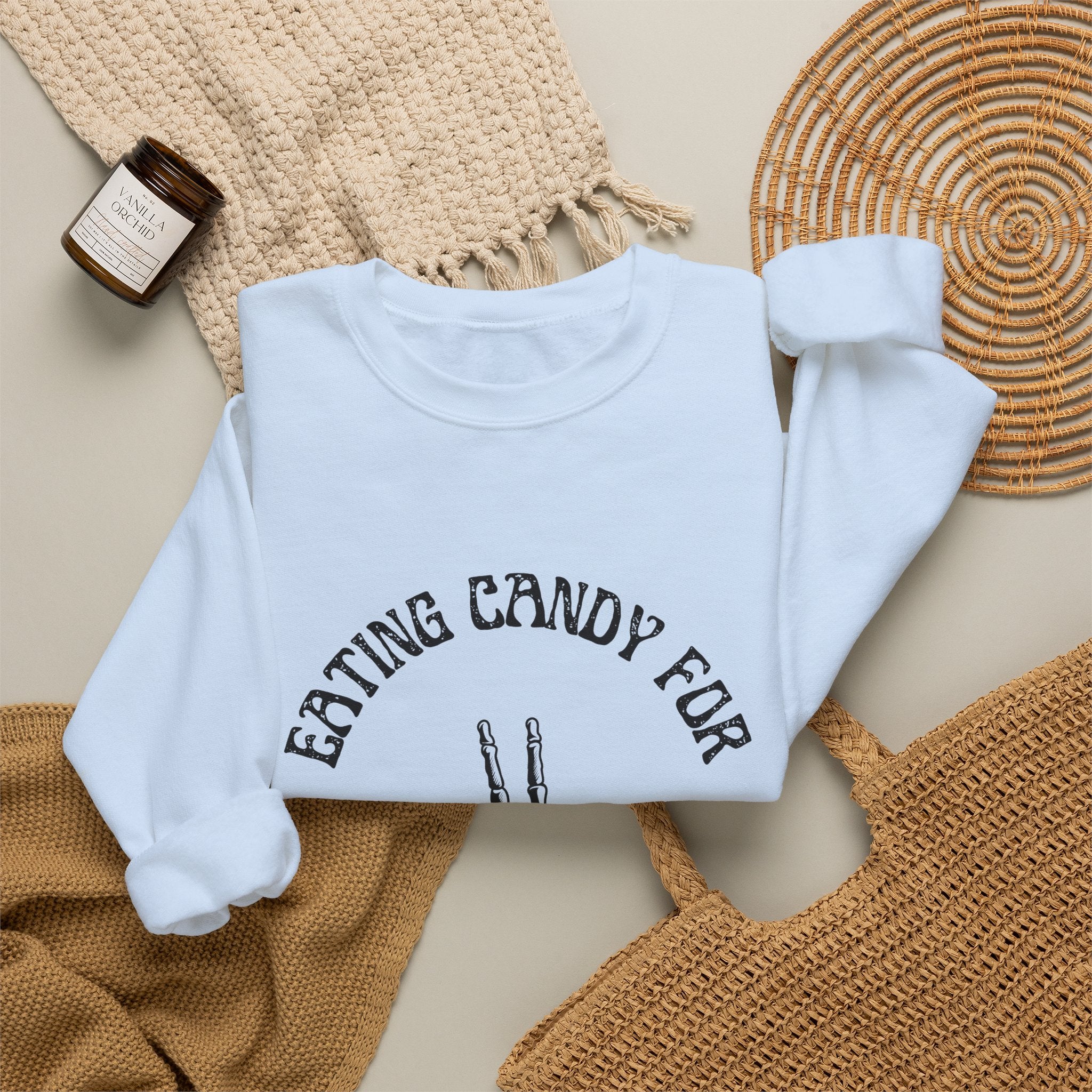 Halloween "Eating Candy for Two" Crewneck