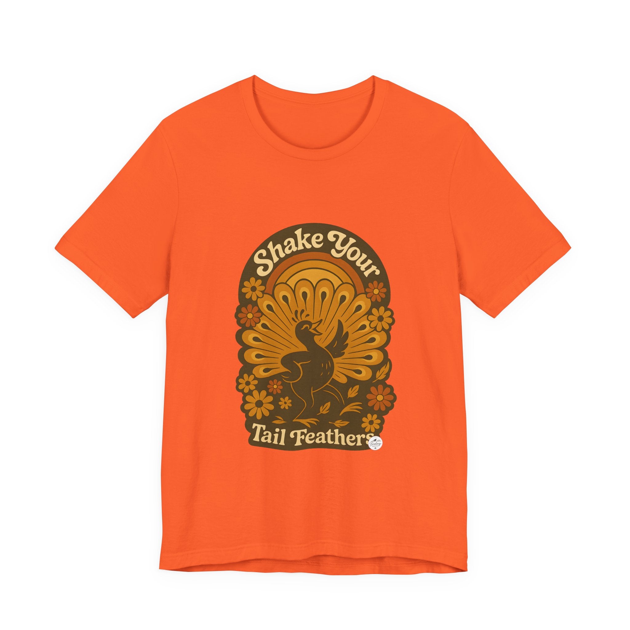 Shake Your Tail Feathers — Retro Dance Bird Tee, product photo 6