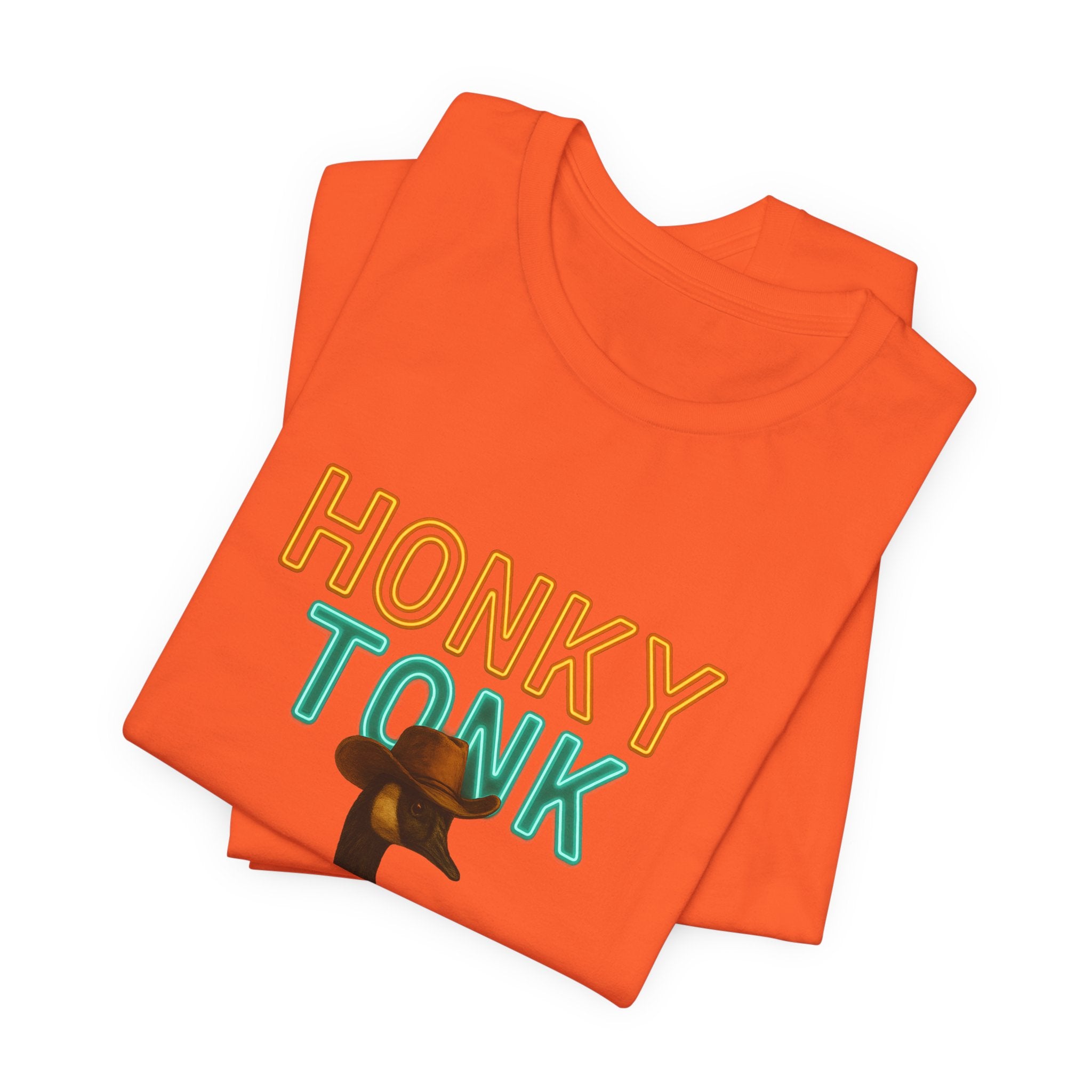 Honky Tonk | Neon Cowboy Goose Tee