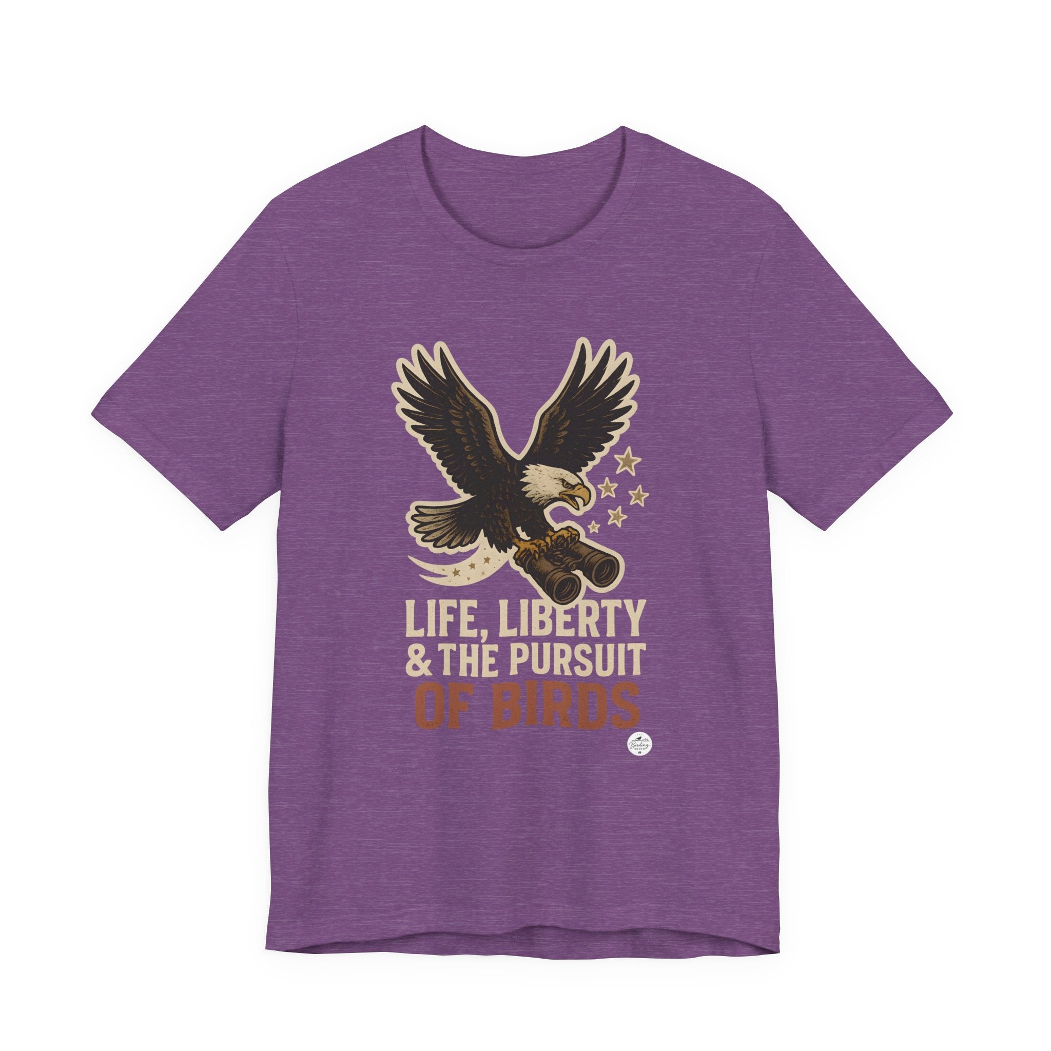 Life, Liberty & the Pursuit of Birds — Eagle Tee, product photo 4