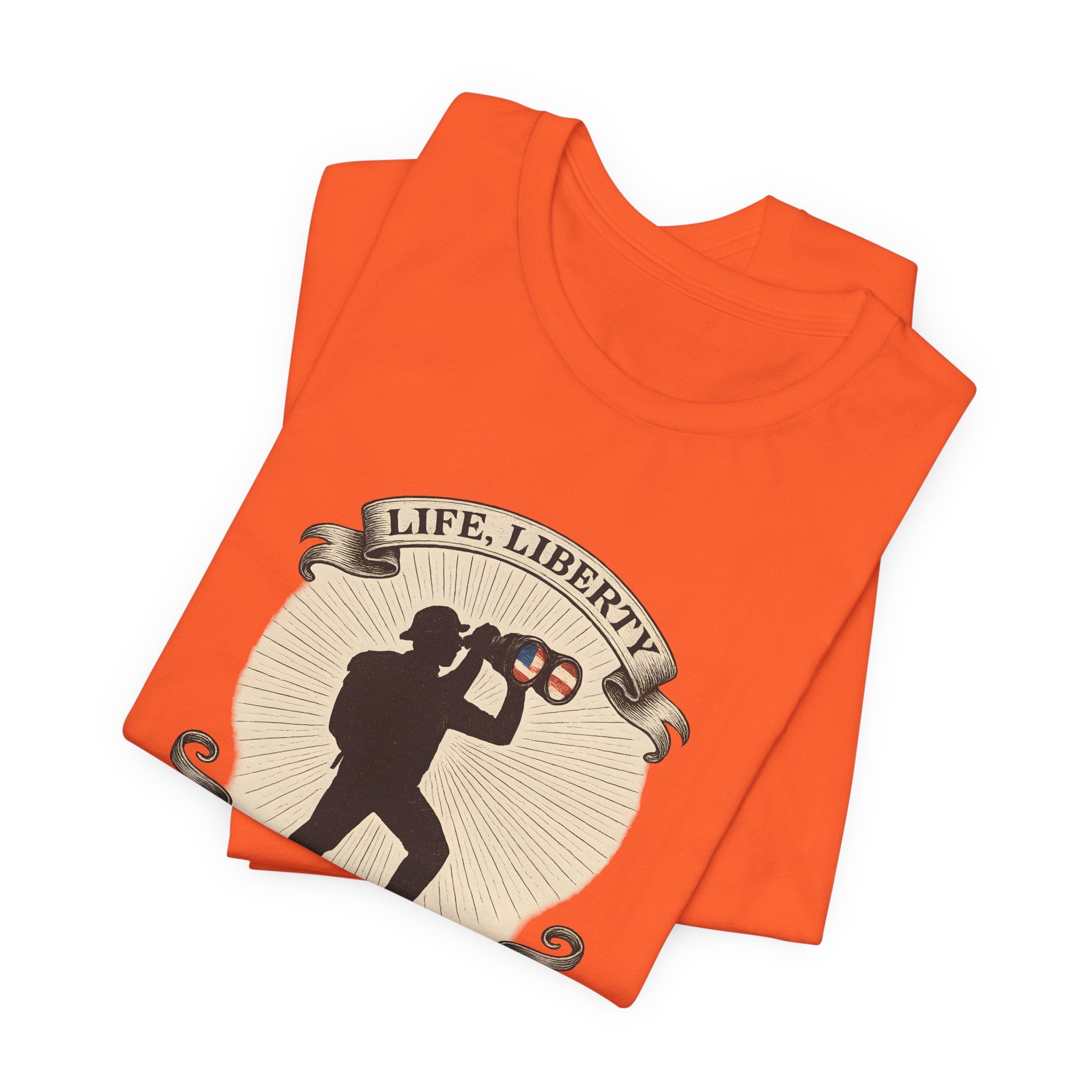 Life, Liberty & the Pursuit of Birds | Emblem Tee