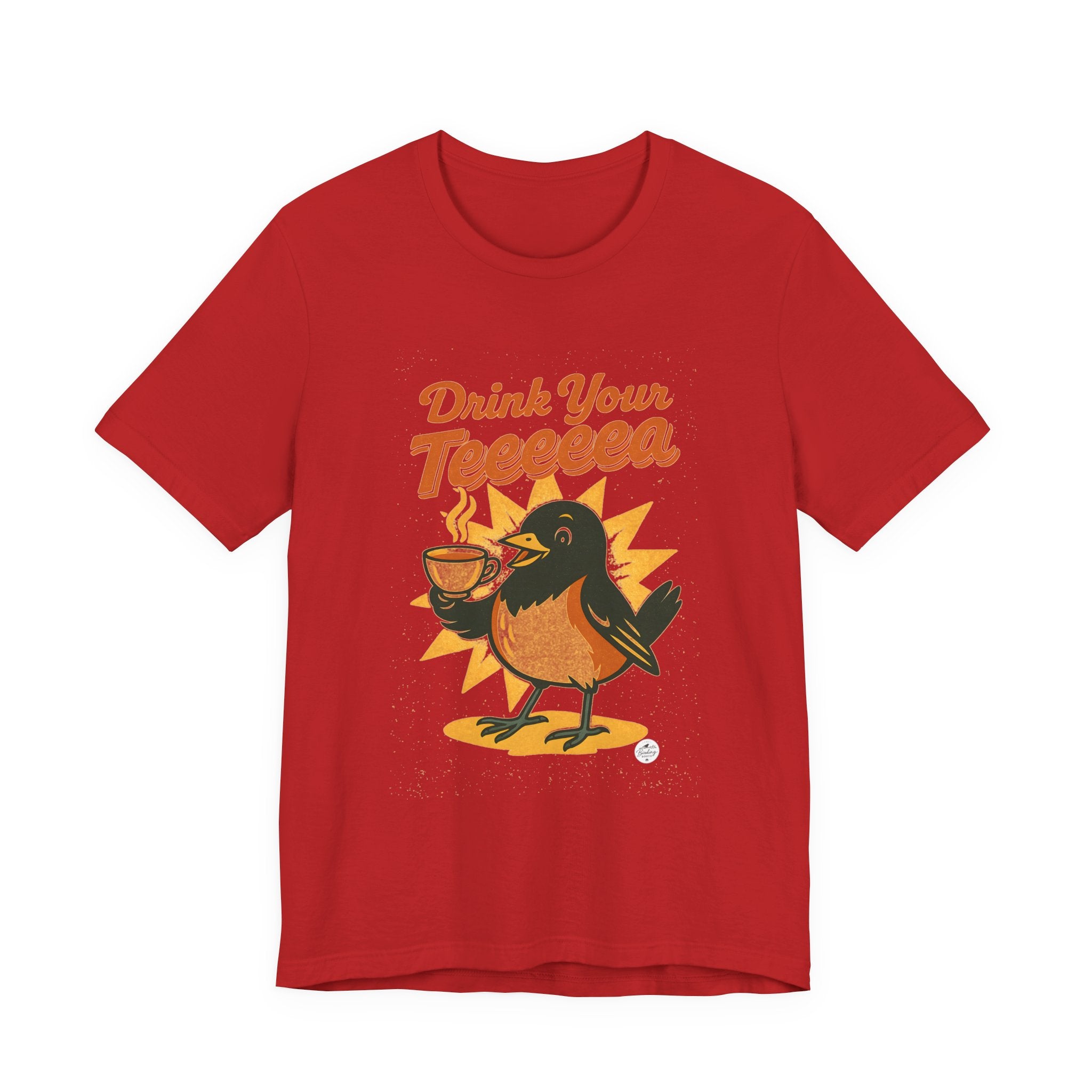 Drink Your Teeeeea — Towhee Bird Call Tee, product photo 8