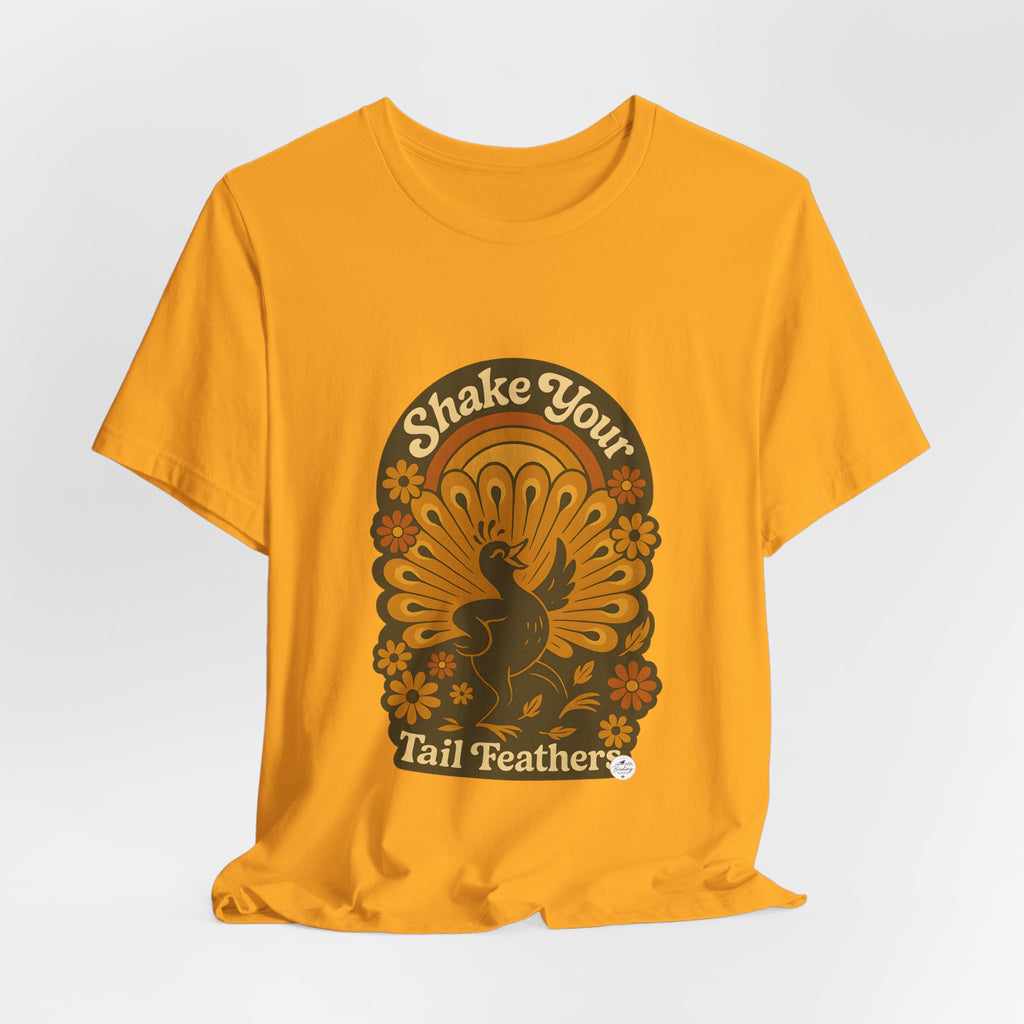 Shake Your Tail Feathers | Retro Dance Bird Tee
